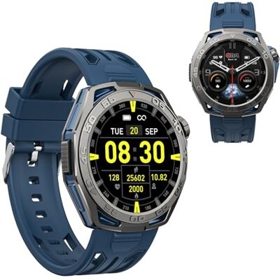 OBA Smartwatch Smart Watch OMOLED Tracker, Chiamate,Bluetooth,100+ modalità Sport Salute Fitness Tracker, Cronometro per Android iOS Watch S2 UNICO CON CHIP SF (Blu) OBA Smartwatch Smart Watch OMOLED Tracker, Chiamate,Bluetooth,100+ modalità Sport Salute Fitness Tracker, Cronometro per Android iOS Watch S2 UNICO CON CHIP SF (Blu)