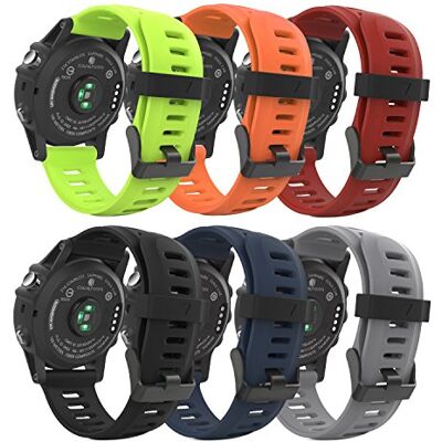 MoKo Cinturino Silicone 26 mm Compatibile con Garmin Fenix 3/Fenix 5X MoKo Cinturino Silicone 26 mm Compatibile con Garmin Fenix 3/Fenix 5X