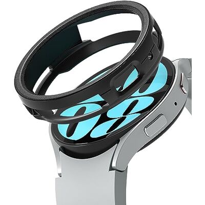 Ringke Air Sports Compatibile con Cover Samsung Galaxy Watch 6 44mm, Custodia Resistente ai Graffi Leggera Antiurto con Robusto Paraurti Flessibile Black Nero Ringke Air Sports Compatibile con Cover Samsung Galaxy Watch 6 44mm, Custodia Resistente ai Graffi Leggera Antiurto con Robusto Paraurti Flessibile Black Nero