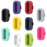 Chofit Tappi compatibili con Garmin Forerunner 965 265 265S/Venu Sq 2/Venu2 Plus/Fenix 7/epix2/Bounce/Instinct Crossover tappi antipolvere in silicone, protezioni per porte caricabatterie (10 colori)