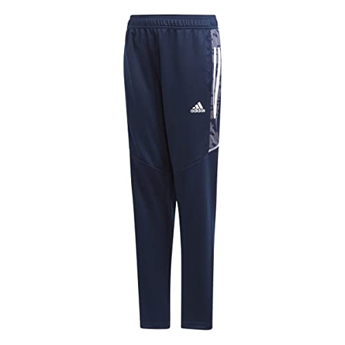 Adidas Condivo21 Primeblue Pantaloni, Squadra Blu Navy / Bianco, 16 anni Unisex Bambini e ragazzi