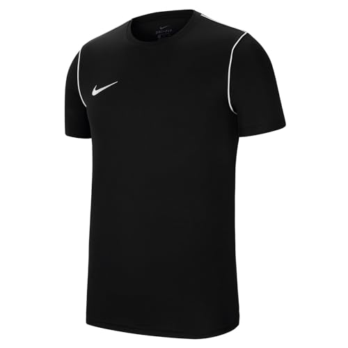 Nike Y Nk Dry Park20 Top Ss, Maglietta a Maniche Corte Unisex bambini, Nero (Black/White/White), M