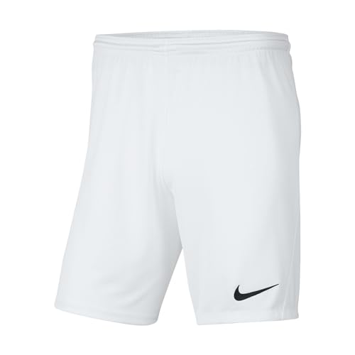 Nike Dry Park Pantaloncini, Pantaloncini Bambino, Bianco (White/Black), XS