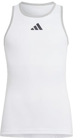 Adidas Canottiera da ragazza, G Club, bianco, , 140