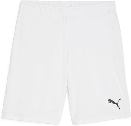 Puma teamGOAL Shorts Jr Pantaloncini in Maglia Adulti Unisex,  White- Black,