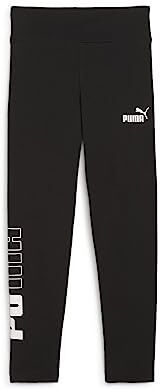 Puma Power Colorblock Leggings G, Collant Bambina, Black, 152