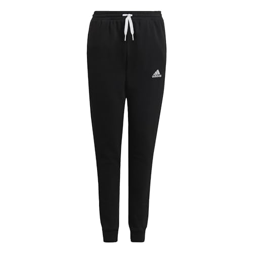 Adidas Entrada 22 Sweat Tracksuit Bottoms Pantaloni sportivi, Black, 176 Unisex Bambini e ragazzi