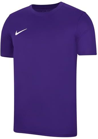 Nike Dri-Fit Park 7, Maglia Manica Corta Bambino, Viola Corte/Bianco, M