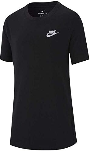 Nike Sportswear T-Shirt Manica Corta Ragazzo,Black Or Grey,M