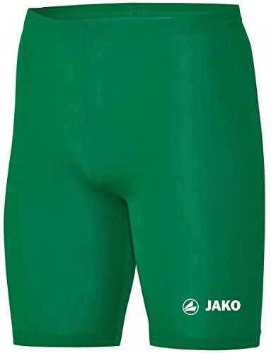 JAKO Tight Basic 2.0, Aderente Bambini, Verde Sportivo, 164