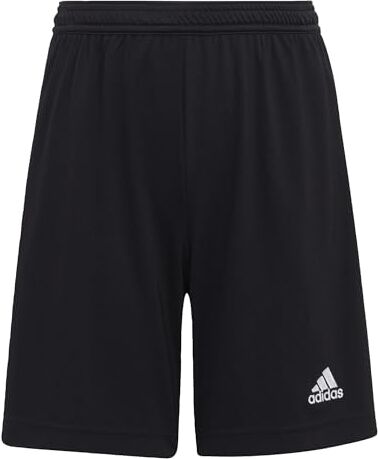 Adidas Entrada 22 Shorts, Pantaloncini Sportivi Unisex Bambini e ragazzi, Nero, 140