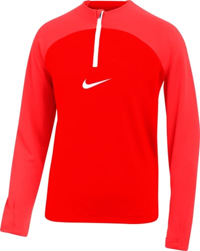 Nike Y Nk DF Acdpr Dril Top K Maglia a Maniche Lunghe, University Red/Bright Crimson/White, 13-15 Jahre Unisex-Bambini e Ragazzi