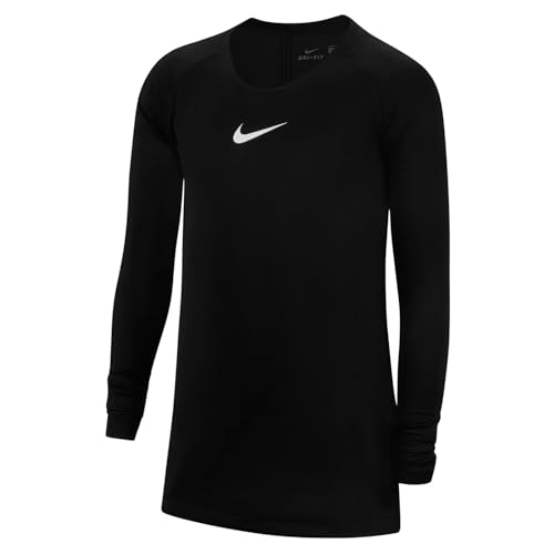 Nike Dry Park 1Stlyr Maglietta Maglietta per Bambini, Unisex Bambini, Black/White, M