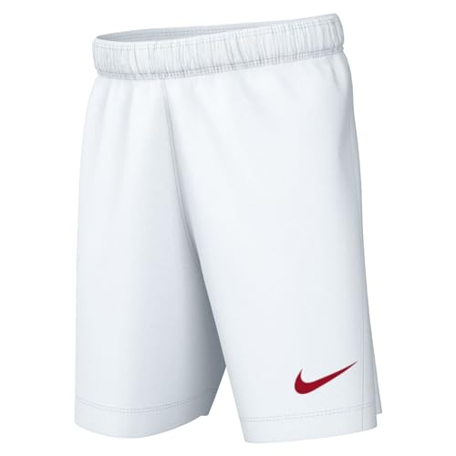 Nike Unisex Kids Shorts Y Nk DF Park III Short NB K, White/University Red, , M