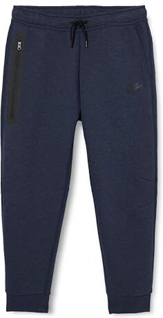 Nike B NSW Tech FLC Pant, Pantaloni Sportivi Bambino, OBSIDIANHEATHER/Black/Black, L