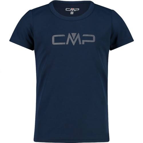 CMP T-Shirt da Bambini, Blue-Grey, 152