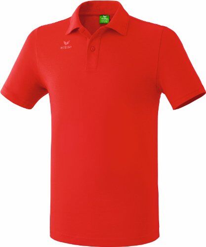 Erima Teamsport, Poloshirt Unisex Bambini, Rosso, 128