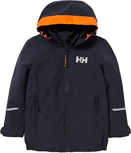 Helly Hansen Bambini Unisex Giacca Impermeabile Shelter 2.0, 5, Marina Militare