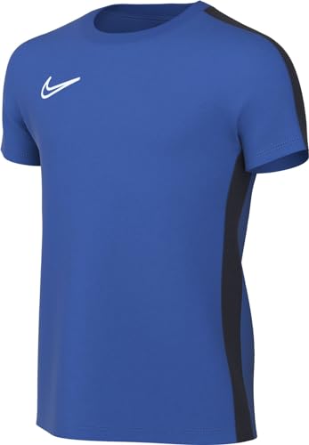 Nike Unisex Kids Short-Sleeve Soccer Top Y Nk DF Acd23 Top SS, Royal Blue/Obsidian/White, , XS
