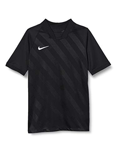 Nike Dri-Fit Challenge 3 JBY, Maglia Manica Corta Bambino, Nero/Nero/Bianco, M