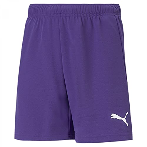 Puma teamRISE Short Jr, Pantaloncini Unisex Bambini e Ragazzi, Prism Violet/White, 116