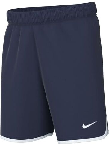 Nike Unisex Kids Shorts Y Nk DF Lsr V Short W, Midnight Navy/White/White, , XS