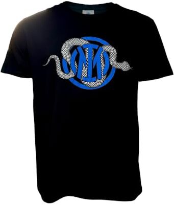 Inter T-Shirt Snake Logo Nera