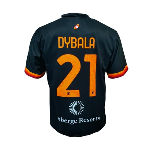 AS Roma Maglia Replica Ufficiale 23/24, Dybala Third Riyadh, 2 Anni