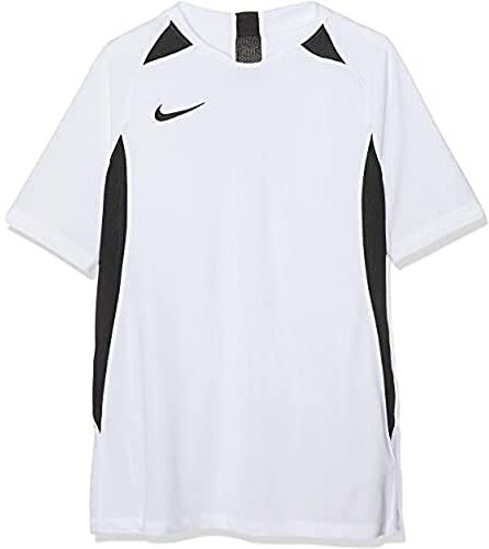 Nike Legend, Maglia Manica Corta Bambino, Bianco/Nero/Nero/Nero, M