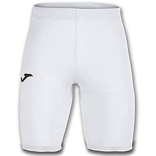 Joma Pantaloni Termici, Academy, Ragazzi, Bianco, 2XS-XS