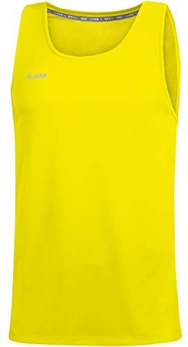 JAKO Run 2.0 Canotta Unisex per Bambini, Unisex Bambini, Canotta, , Giallo Fluo, 152