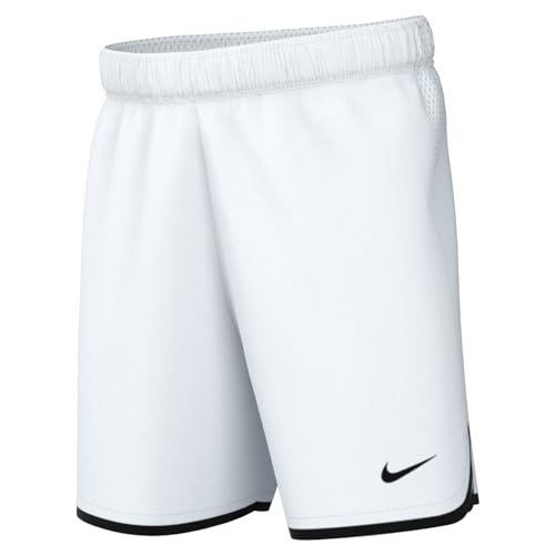 Nike Unisex Kids Shorts Y Nk DF Lsr V Short W, White/Black/Black, , M