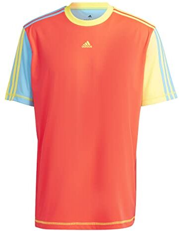 Adidas Kidcore T-shirt a manica corta, Solar Red, L