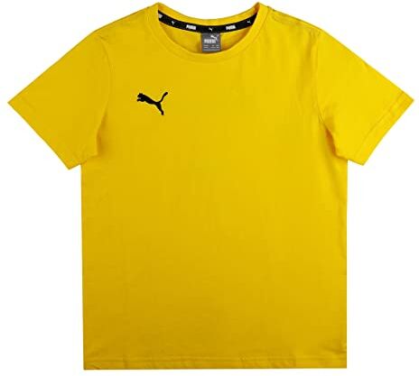 Puma PUMHB # Teamgoal 23 Casuals Tee Jr, Maglietta Unisex Bambini, Cyber Yellow, 152