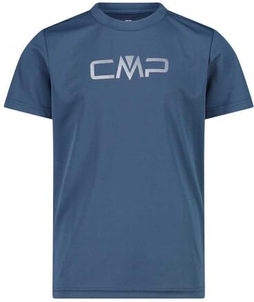 CMP T-Shirt Maglietta, Bluesteel 01, 140 Unisex-Bambini e Ragazzi