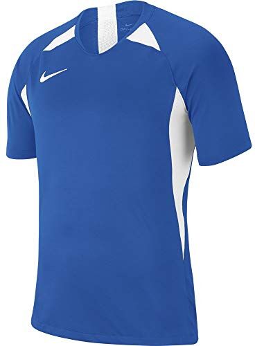 Nike Legend, Jersey A Manica Corta Bambino, Royal Blu/Bianco/Bianco/Bianco, L