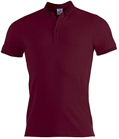 Joma Maglietta Polo Bali a Manica Corta da Ragazzo, Bordeaux, 3XS