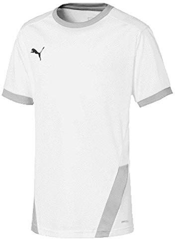 Puma Teamgoal 23 Jersey Jr, Maglietta Bambino, White/Gray Violet, 128