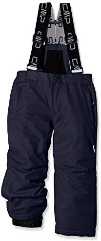 CMP Salopette Sci In Twill Da Bambini, Black Blue, 128