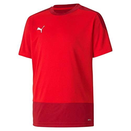 Puma Teamgoal 23 Training Jersey Jr, Maglietta Bambino, Rosso ( Red/Chili Pepper), 176