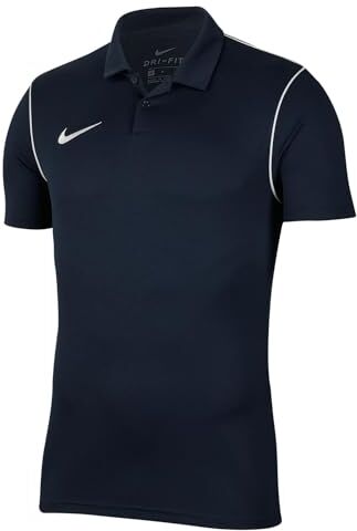 Nike Park 20 Polo, Unisex-Bambini e Ragazzi, Ossidiana/Bianco/Bianco, XS