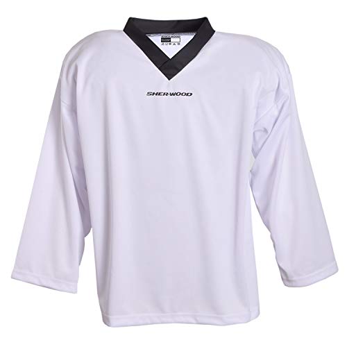 Sherwood , Maglietta da Allenamento Bambino Practice Jersey, Bianco (Weiß), S