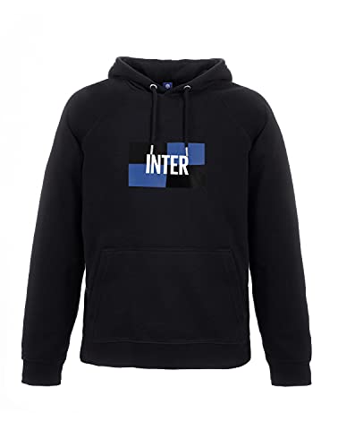 Inter New  Logo Felpa con cappuccio Black