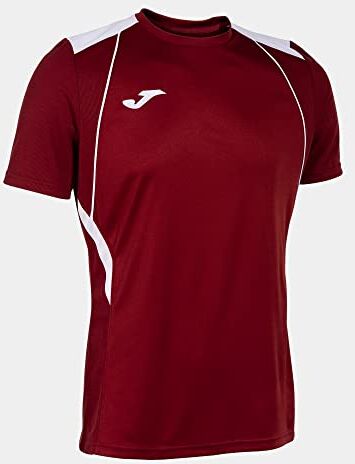 Joma Maglia a Manica Corta Uomo Championship VII bordeux Bianco