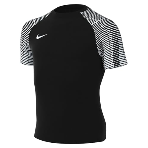 Nike Y NK DF Academy JSY SS T-Shirt Unisex Ragazzi Black/White/White Taglia XS