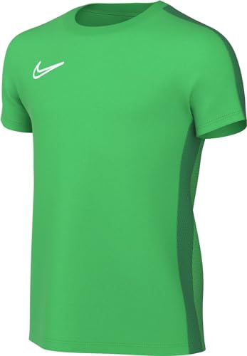 Nike Unisex Kids Short-Sleeve Soccer Top Y Nk DF Acd23 Top SS, Green Spark/Lucky Green/White, , L