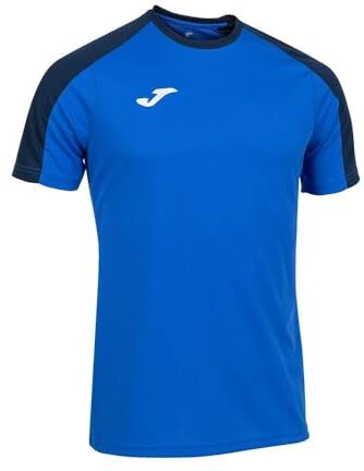 Joma Maglietta Manica Corta Eco Championship, Blu Navy, L Uomo