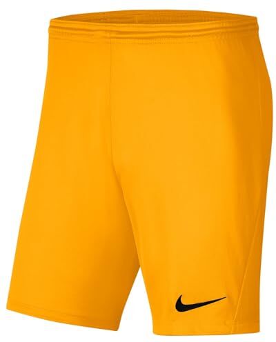 Nike Dry Park Pantaloncini, Pantaloncini Bambino, Nero (University Gold/Black), M