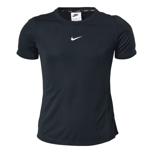 Nike G NK DF One SS Top, T-Shirt Bambine e Ragazze, Black/White, XS