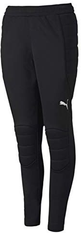 Puma Goalkeeper Pants Jr, Pantaloni da Portiere Unisex Bambini, Black Black, 164